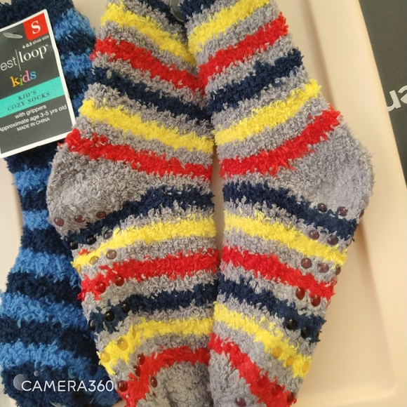 WestLoop Kids 2 pairs Socks S Shoe 4-8.5 - Picture 6 of 7